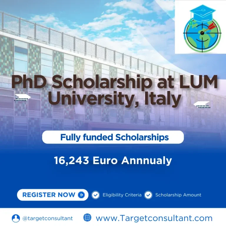 PhD scholarship at LUM University 2025 – Economics and Management of Sustainability and Innovation
