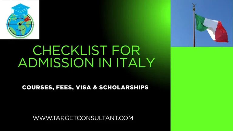 Documents Checklist for Study in Italy 2025 – BS, MS, PhD & Visa