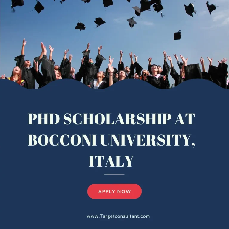 PhD Scholarship at Bocconi University 2026 – Fully funded programs in Milan, Italy