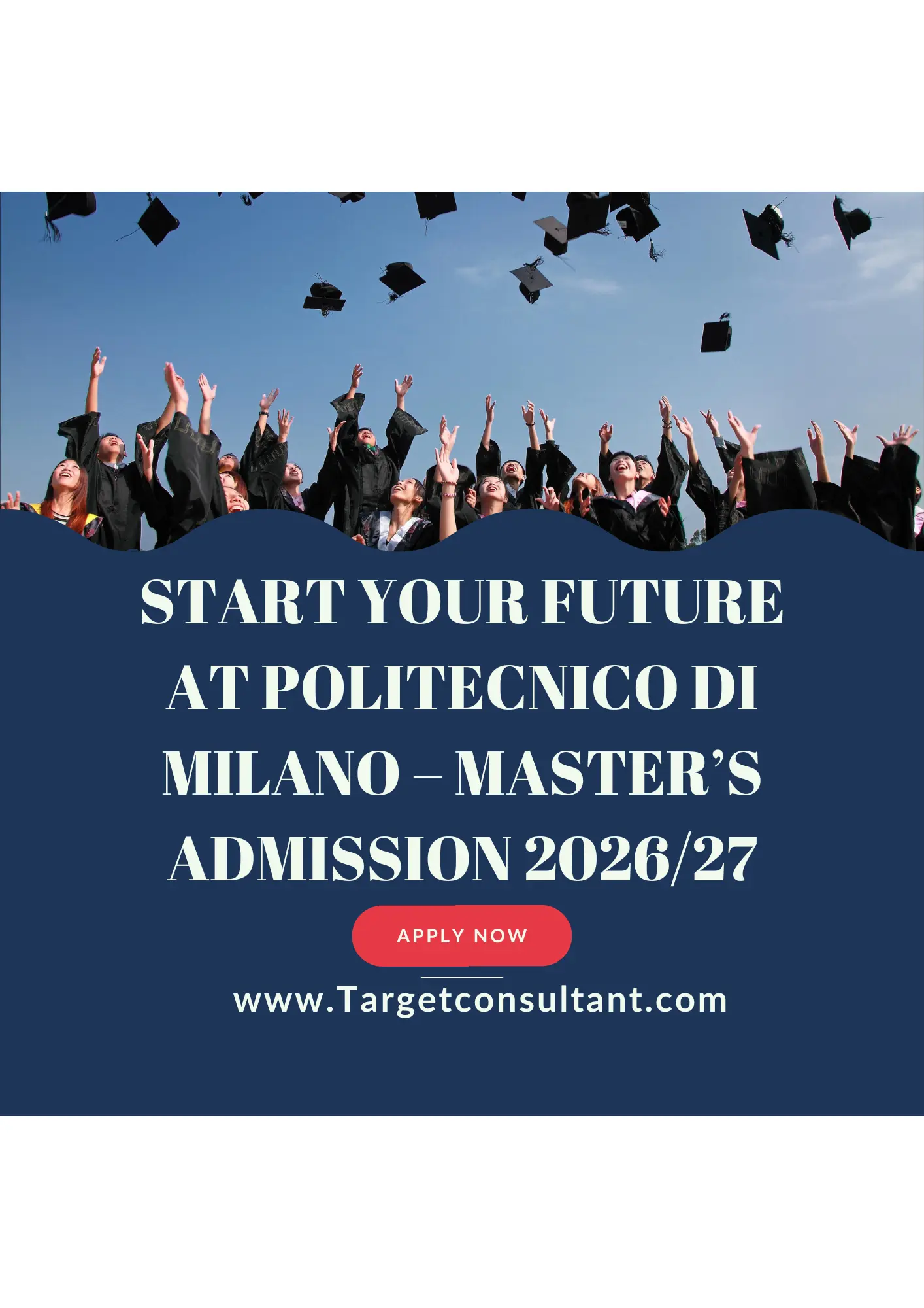 Masters admission at politecno di milano